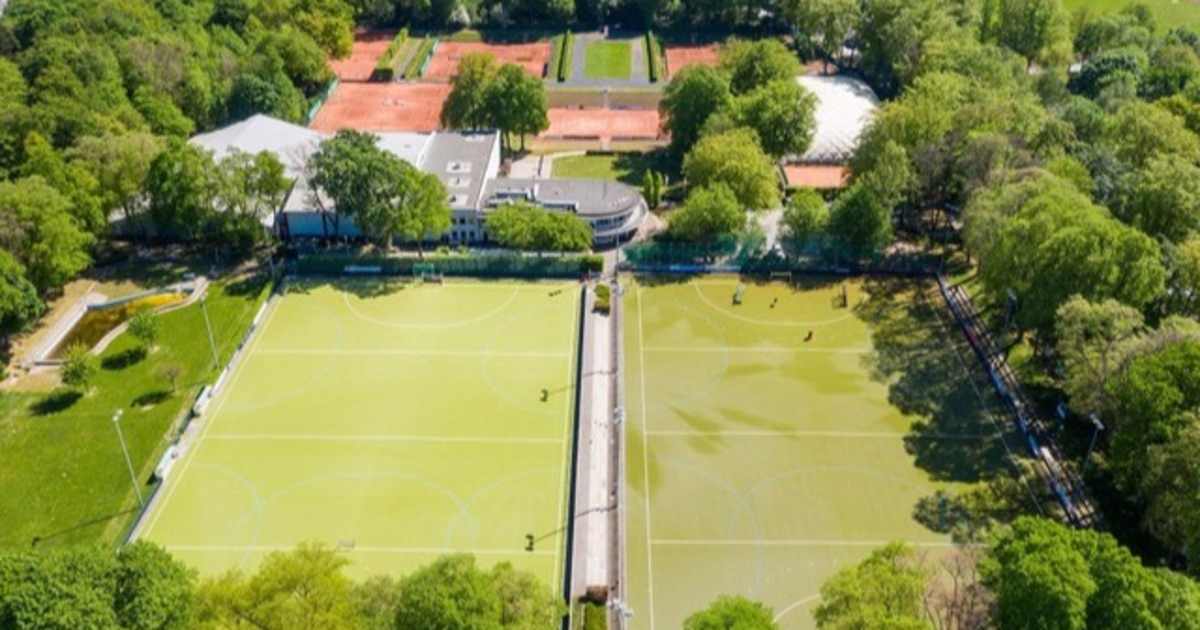 Cancha de pádel en Kölner THC Stadion Rot-Weiss, Köln
