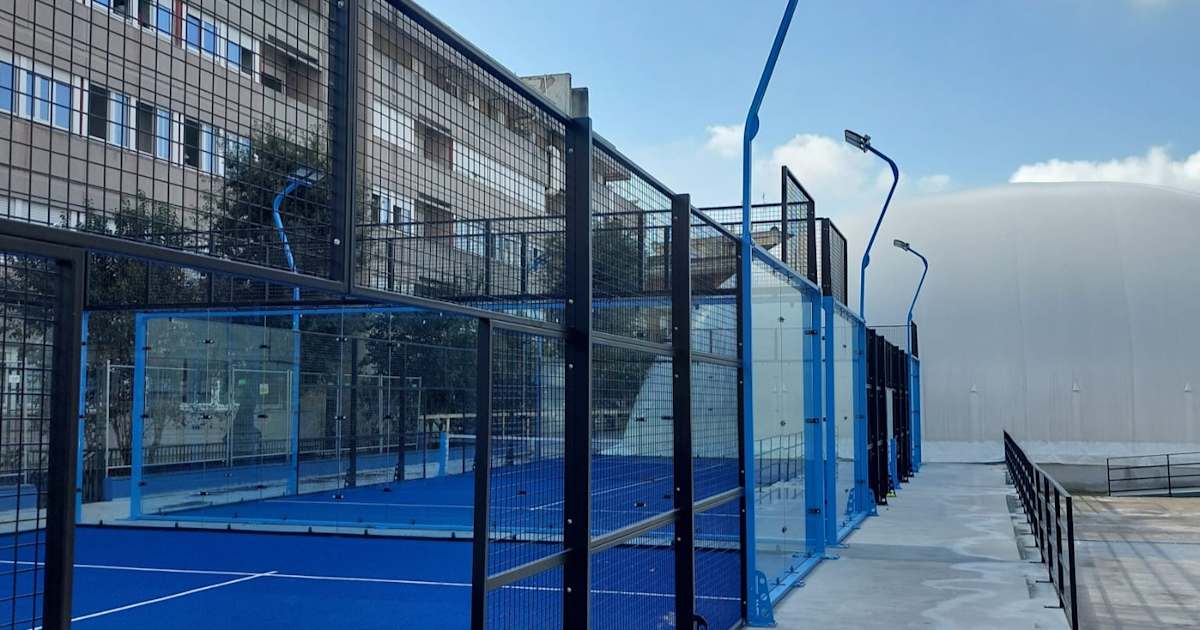 Cancha de pádel en MOTUS Roma, Roma