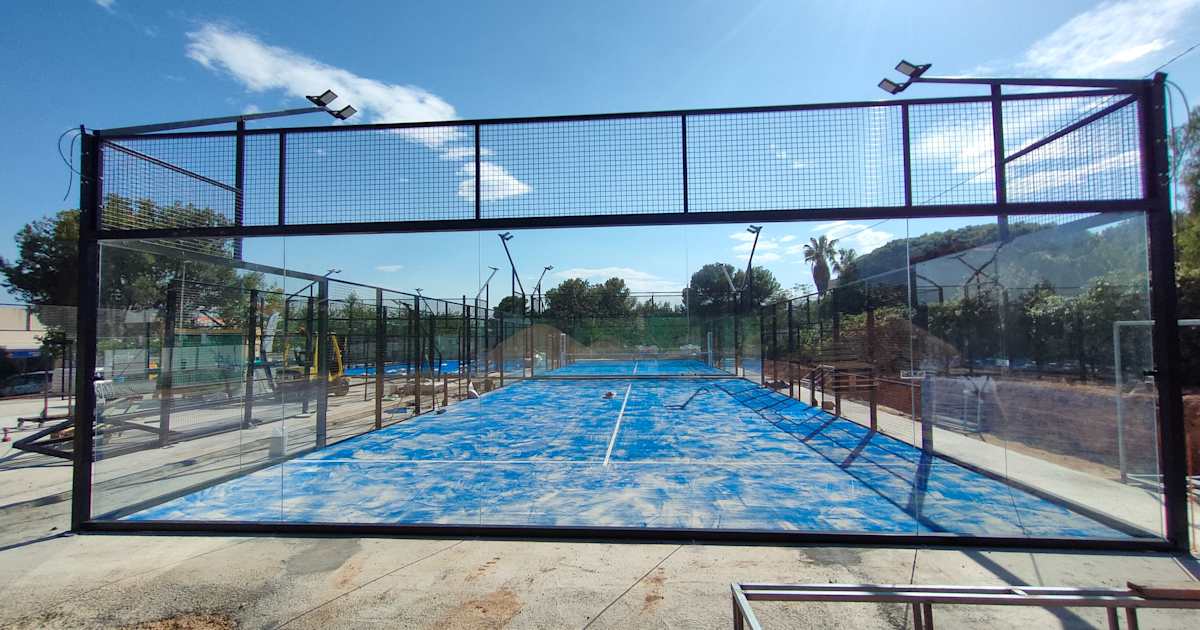 Cancha de pádel en CLUB PADEL ALCOSSEBRE, Alcocéber
