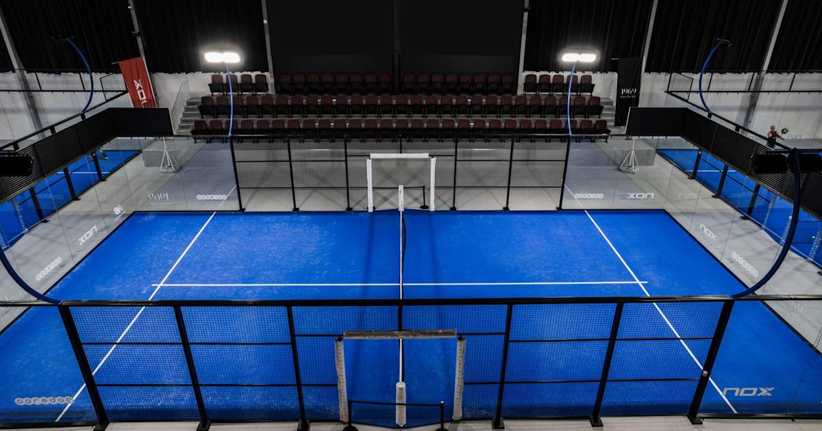 Padel court at Ooredoo - 1969 Platinum, Doha