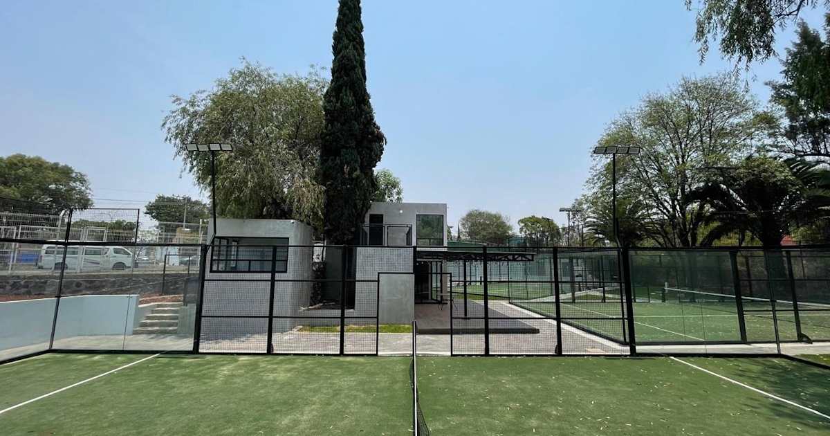 Cancha de pádel en Padel Kong, Puebla