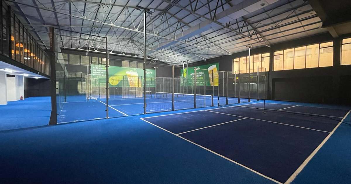 Cancha de pádel en Lemonfit Padel Maia, Maia