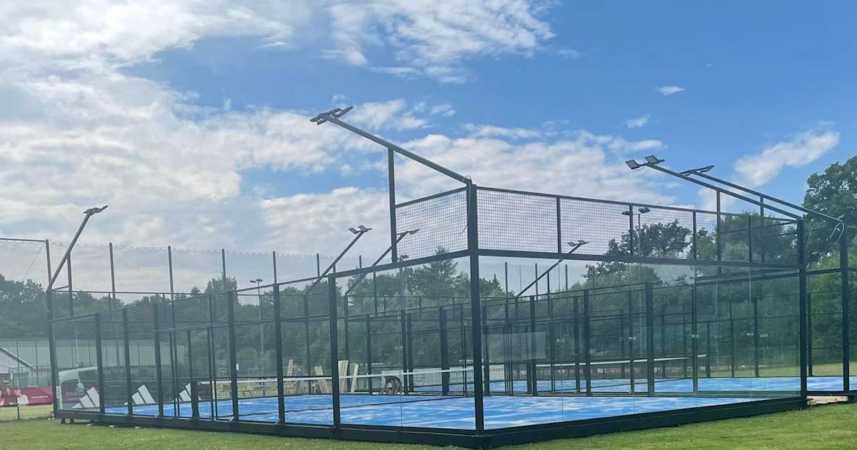 Cancha de pádel en Klipper THC Hamburg, Hamburg