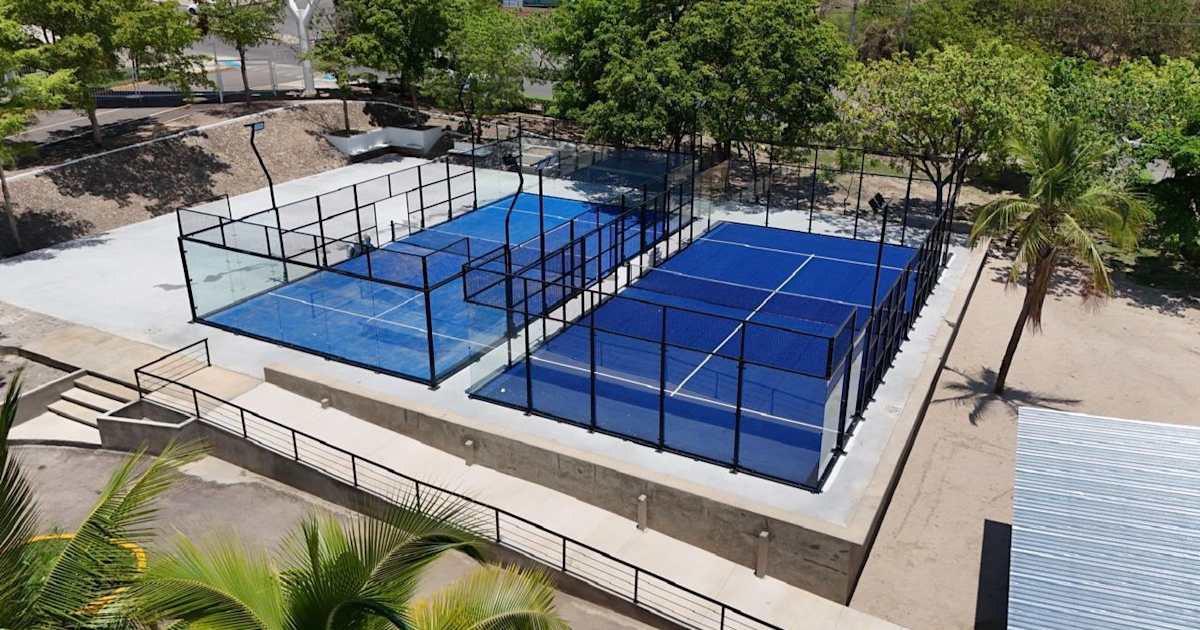 Padel court at Parque Culiacán, Culiacán Rosales