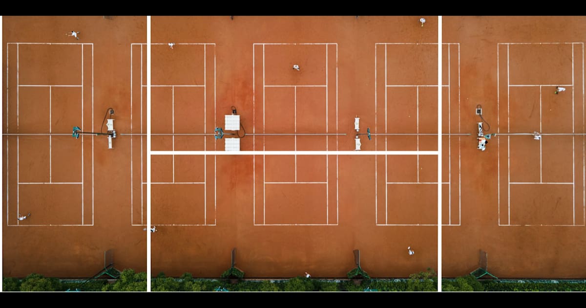 Cancha de pádel en Club France, Ciudad de México