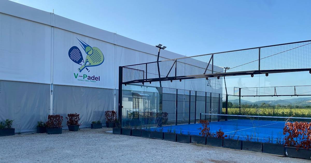 Cancha de pádel en VIP  PADEL CLUB, Prato