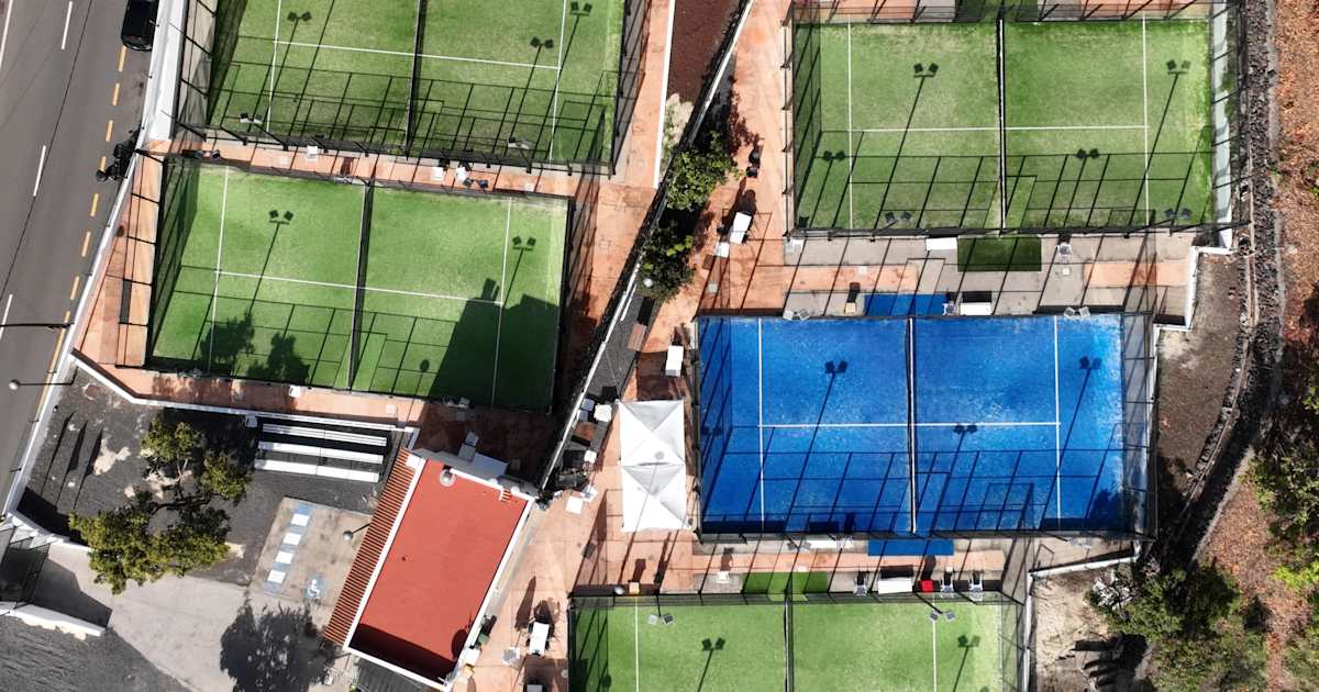 Cancha de pádel en Padelcan, Santa Cruz de Tenerife