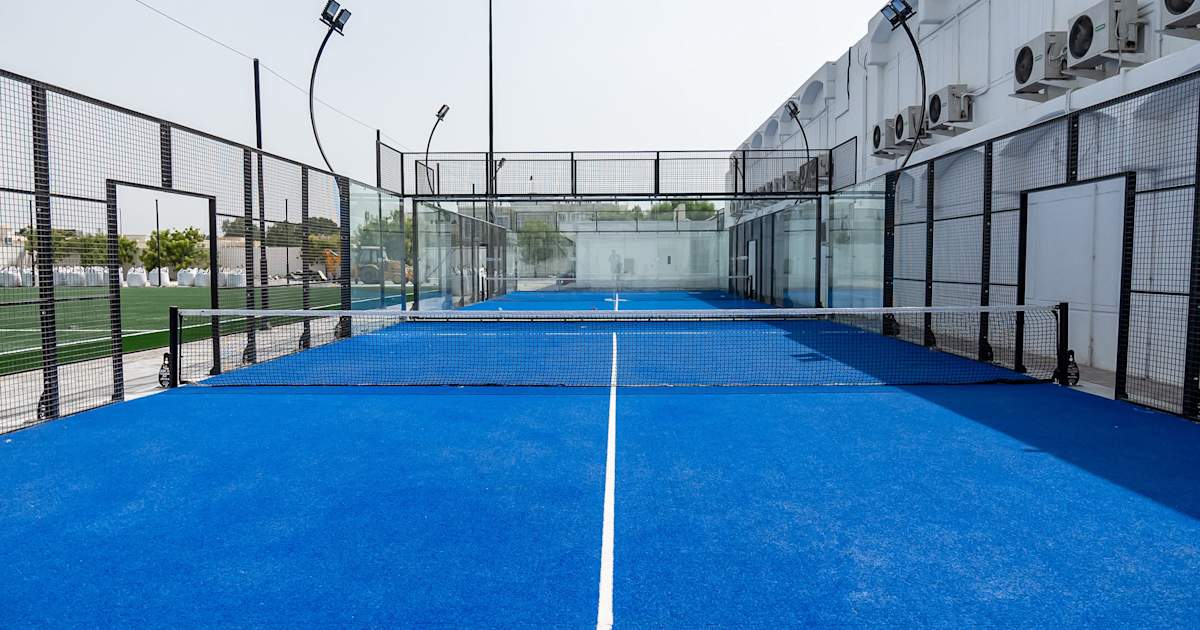 Cancha de pádel en OnPeak Padel Courts (Jumeirah), Дубай