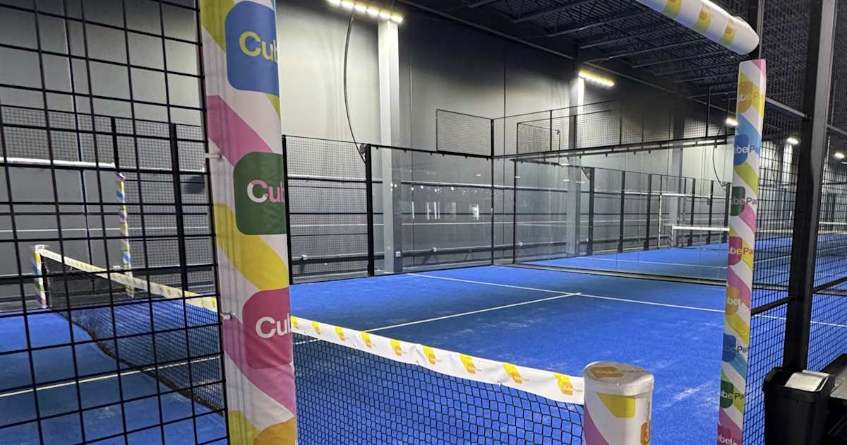 Cancha de pádel en CUBE PADEL CHICAGO, Chicago