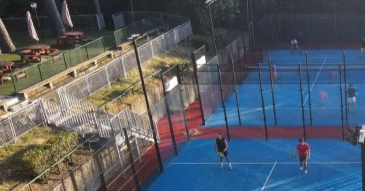 Cancha de pádel en Petriana Padel Club Pio XI, Roma