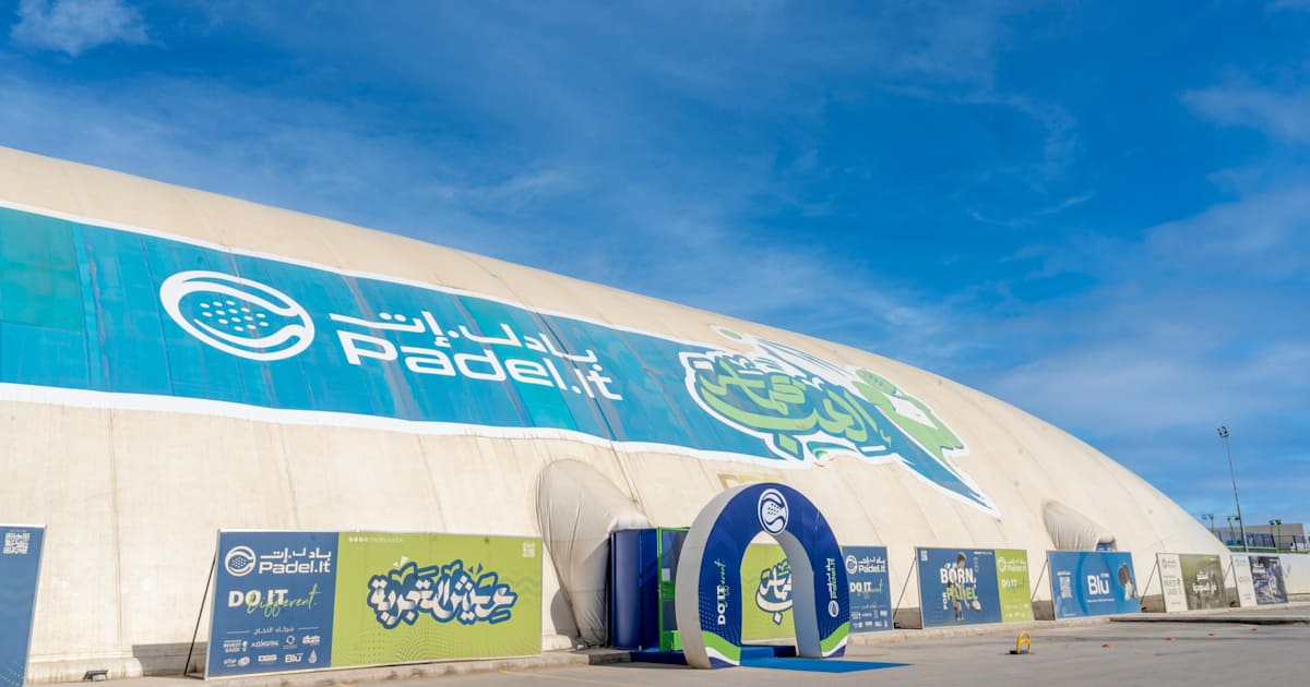 Cancha de pádel en Padel It Dome, الرياض