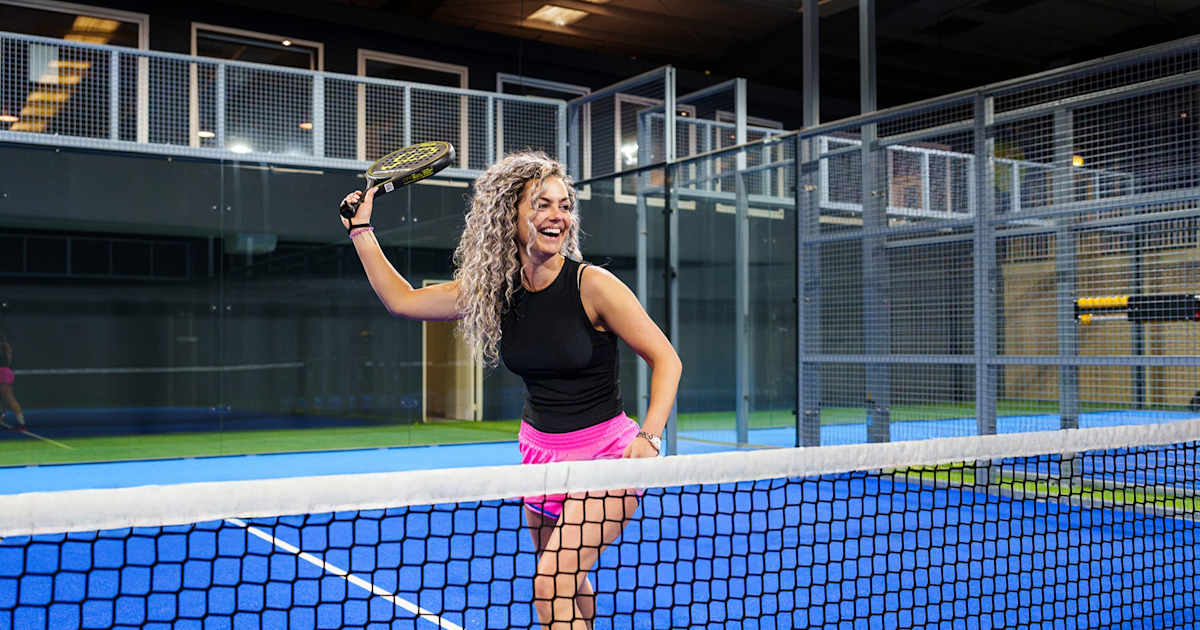 Cancha de pádel en Padelclub Vroomshoop, Vroomshoop