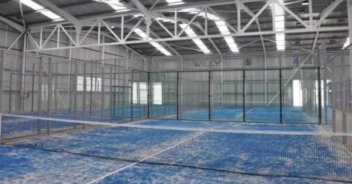 Cancha de pádel en Onet Padel, Valladolid