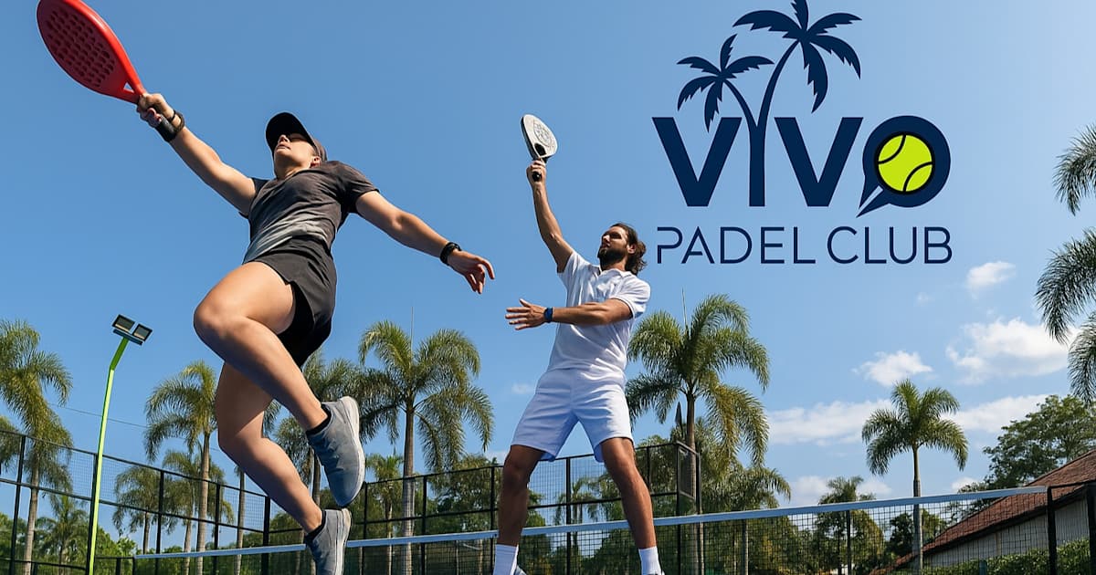Cancha de pádel en Vivo Padel, Colombia