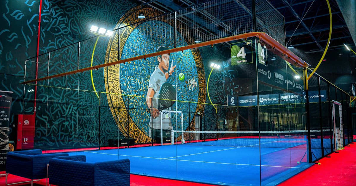 Padel court at PADEL IN CITY CENTER, Doha