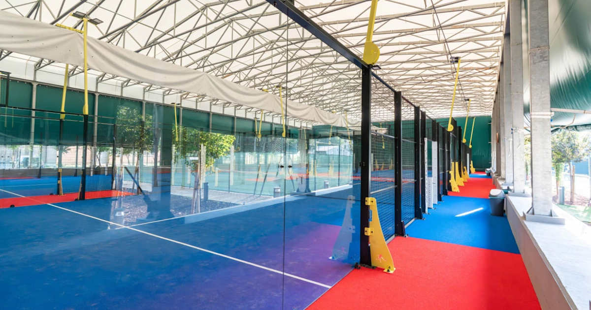 Cancha de pádel en Patio Central Padel & Tennis, Milano