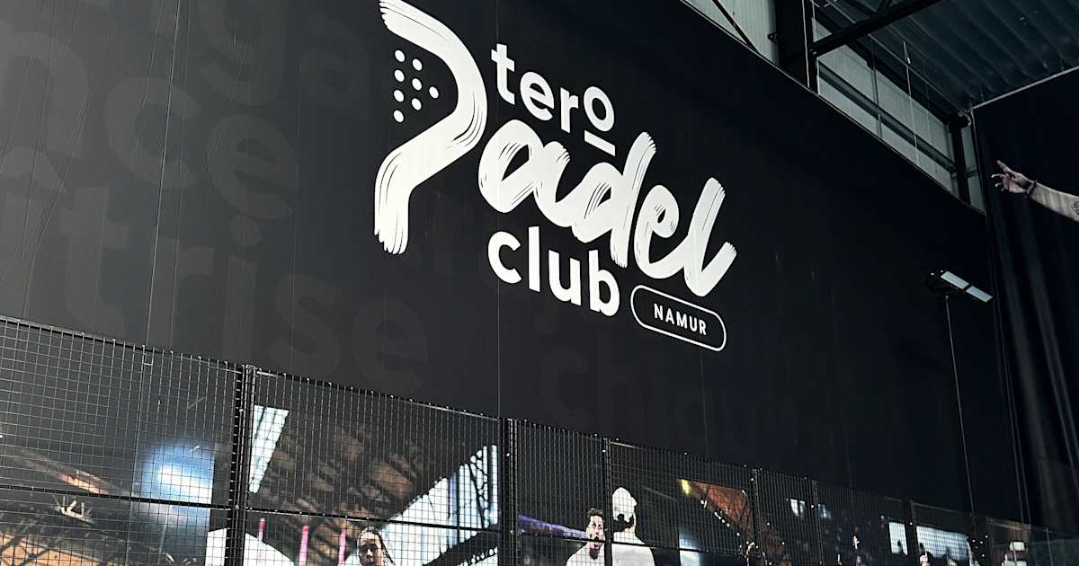 Cancha de pádel en Tero Padel Club Namur, Namur