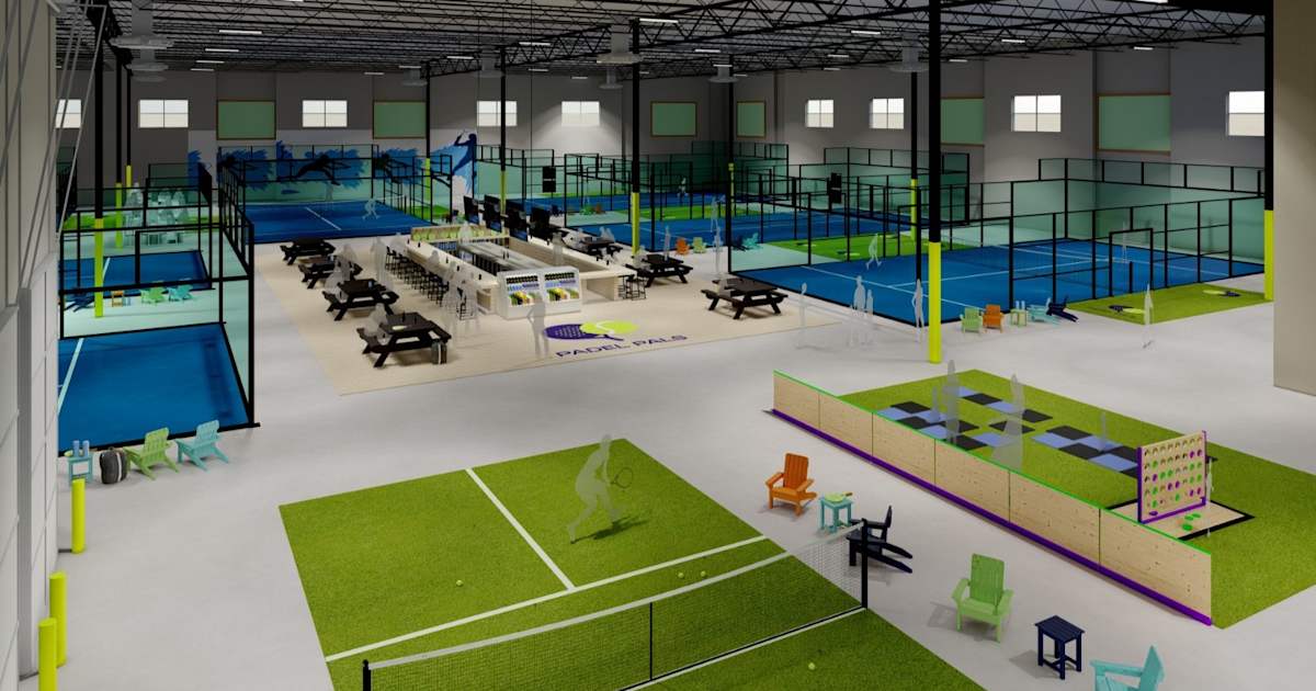 Cancha de pádel en Padel Pals Club - East Valley Mesa/Gilbert, Mesa