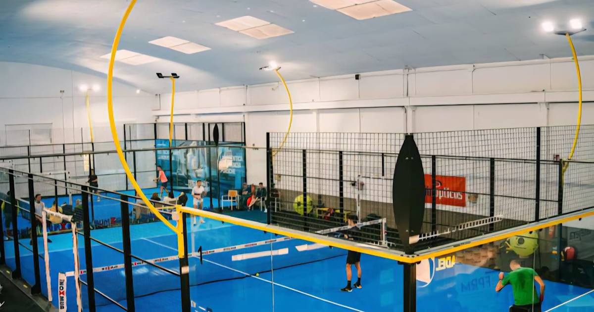 Cancha de pádel en Moon Padel Murcia, Nonduermas