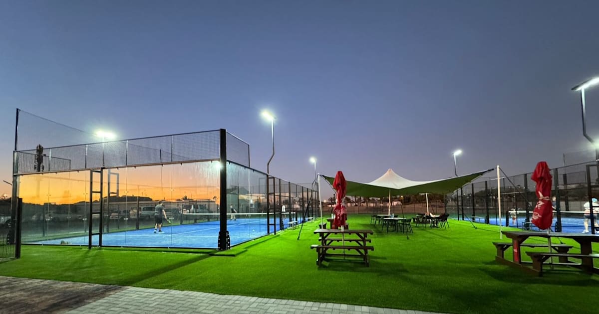 Cancha de pádel en Melkbos Padel @ Koeberg Club, Cape Town