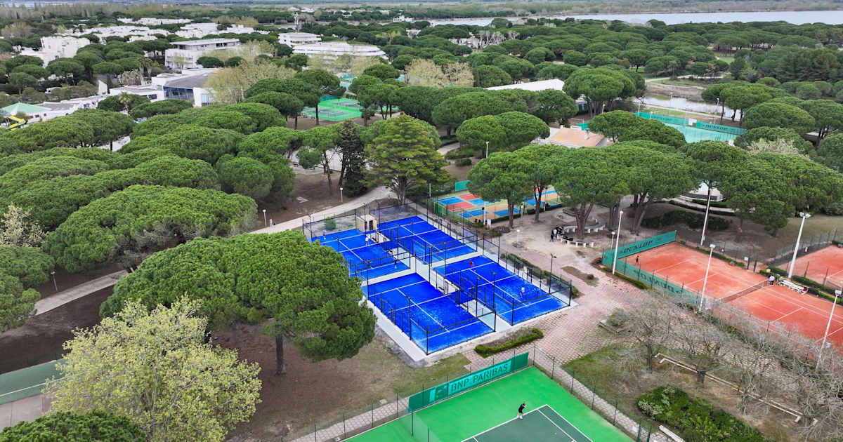 Cancha de pádel en My Center La Grande Motte, La Grande-Motte
