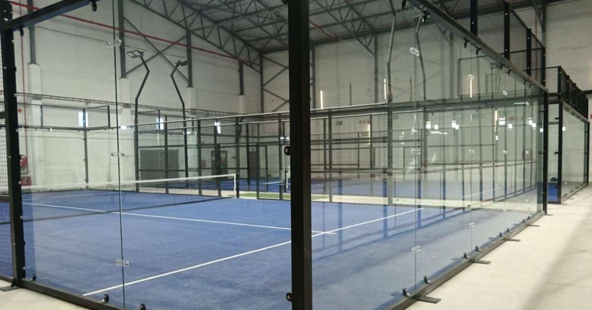 Cancha de pádel en Ultipower Sports Arena, Cape Town