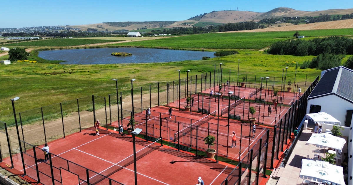 Padel court at Padel Now - Meerendal, Cape Town
