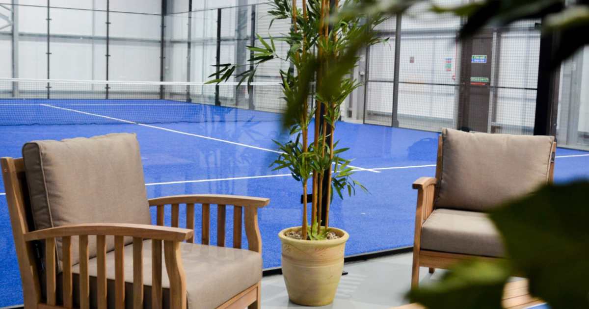 Cancha de pádel en Spa Padel, Roughton Moor