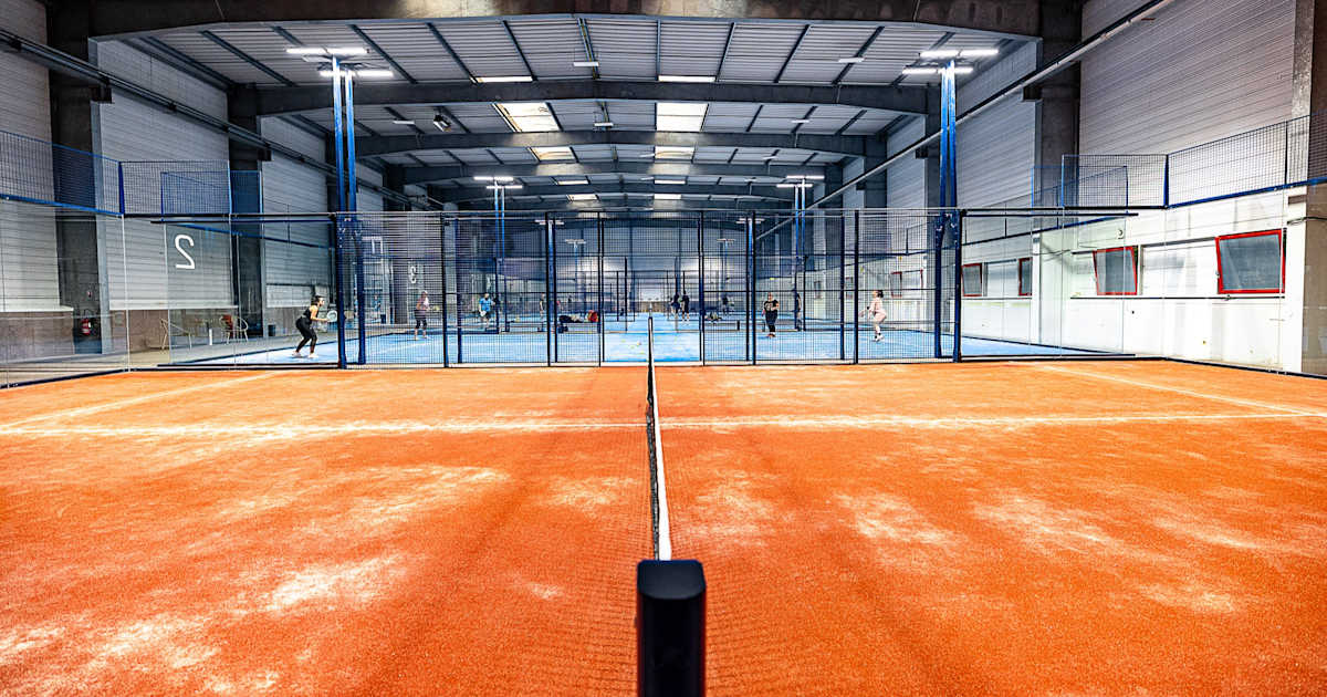 Cancha de pádel en PadelShot Rennes, Chantepie