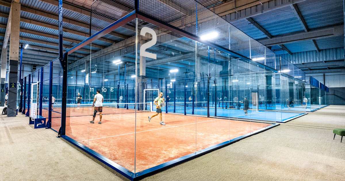 Cancha de pádel en PadelShot St Quentin en Yvelines, Trappes