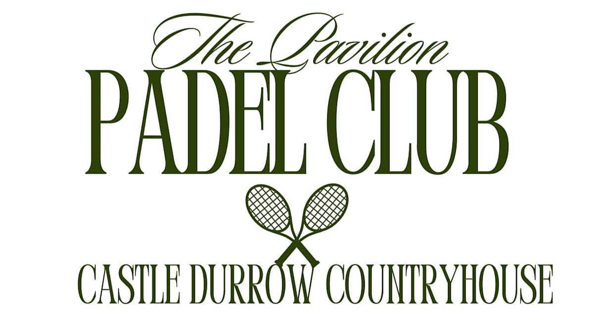 Cancha de pádel en The Pavilion Padel Club at Castle Durrow, Durrow