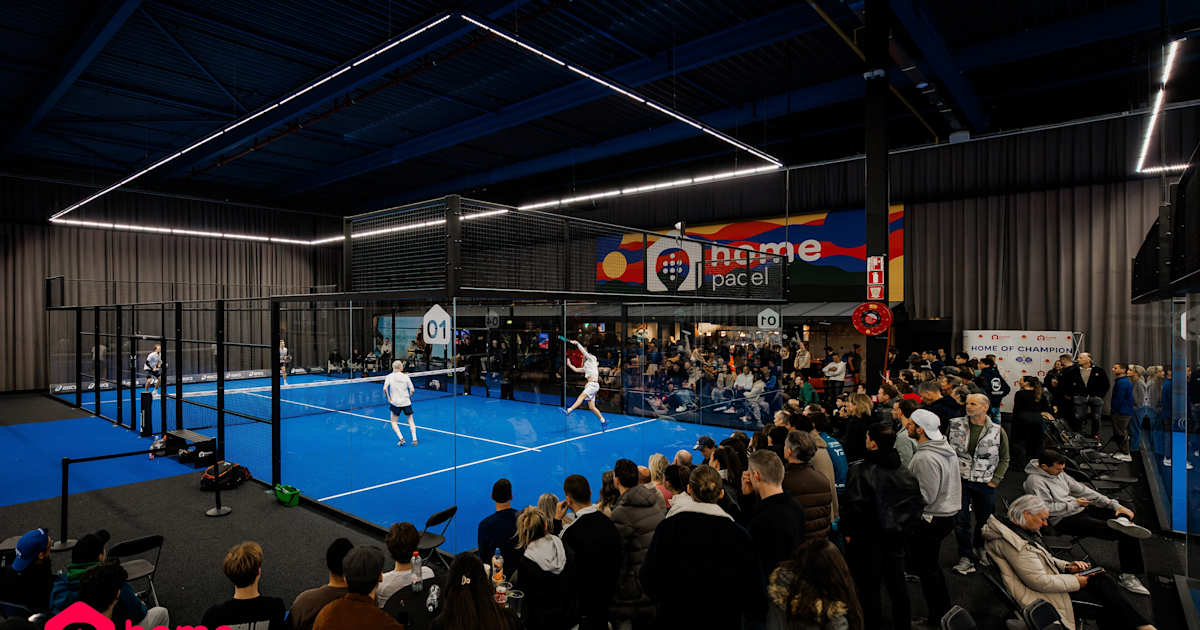 Cancha de pádel en HOME Padel, Hoofddorp