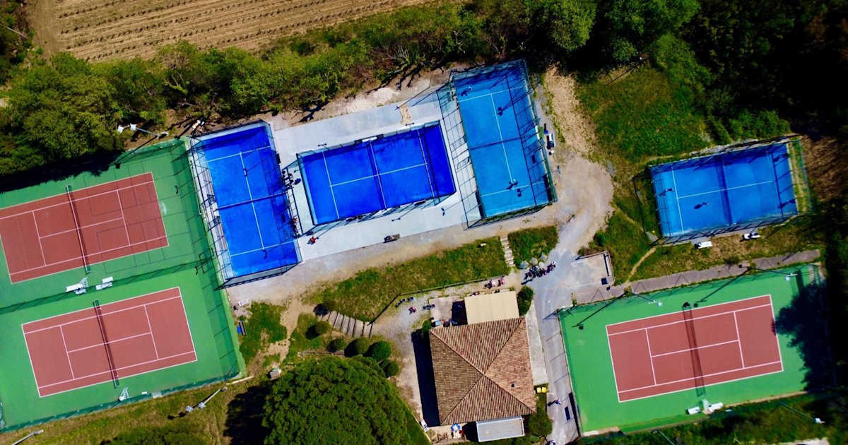 Cancha de pádel en Tennis Padel Ramatuelle, Ramatuelle