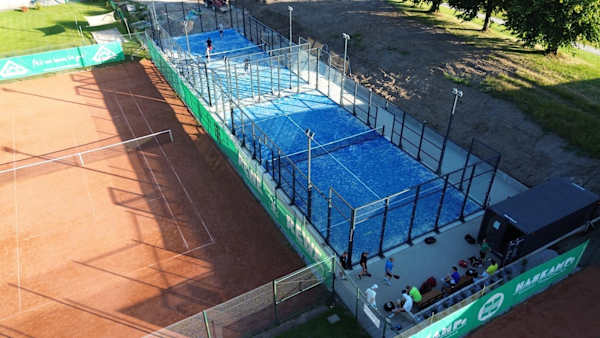Padel am Meer