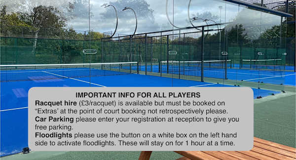 York St John University Padel
