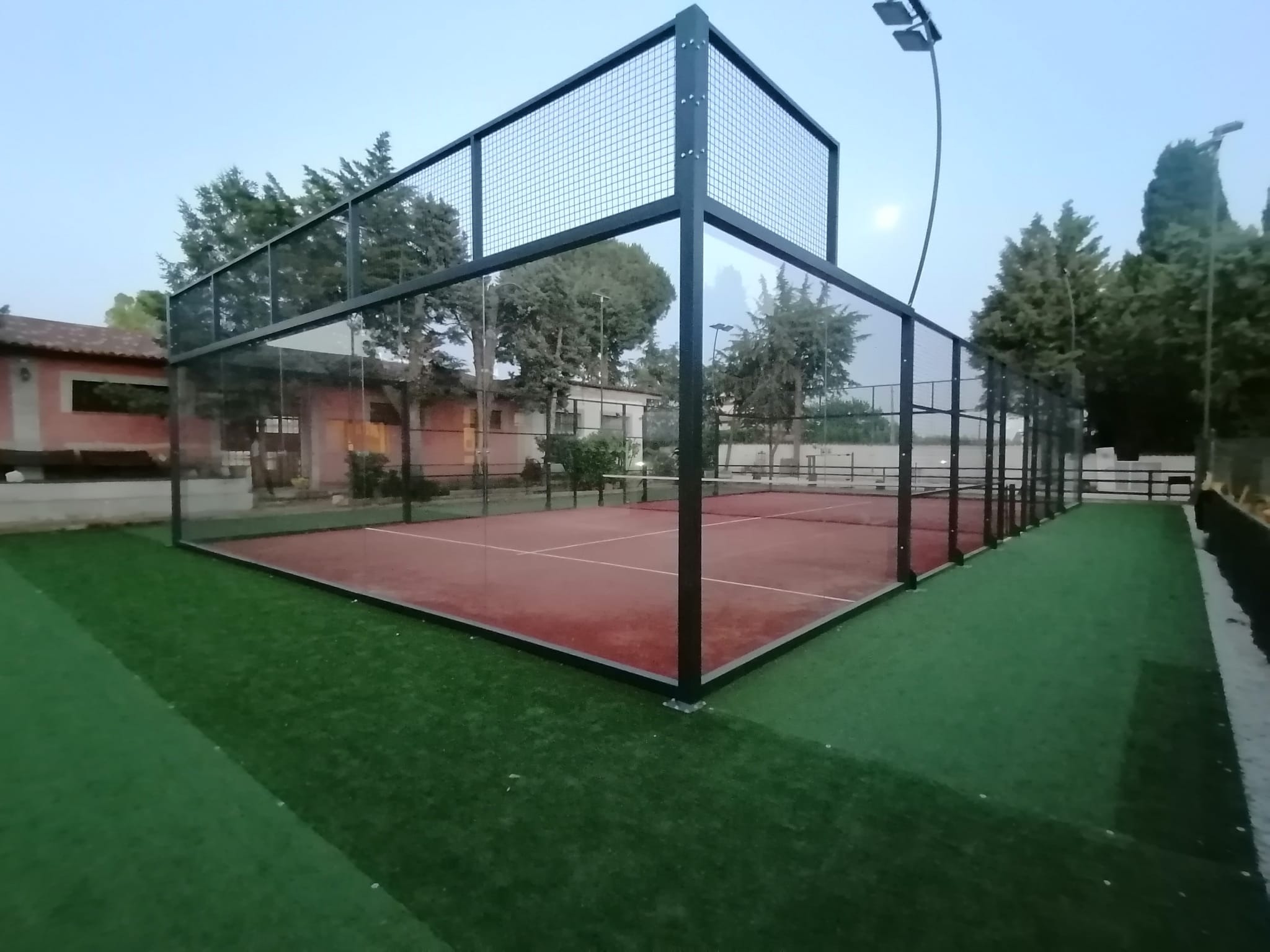 Campi e struttura di Ales Sporting Club Pavona