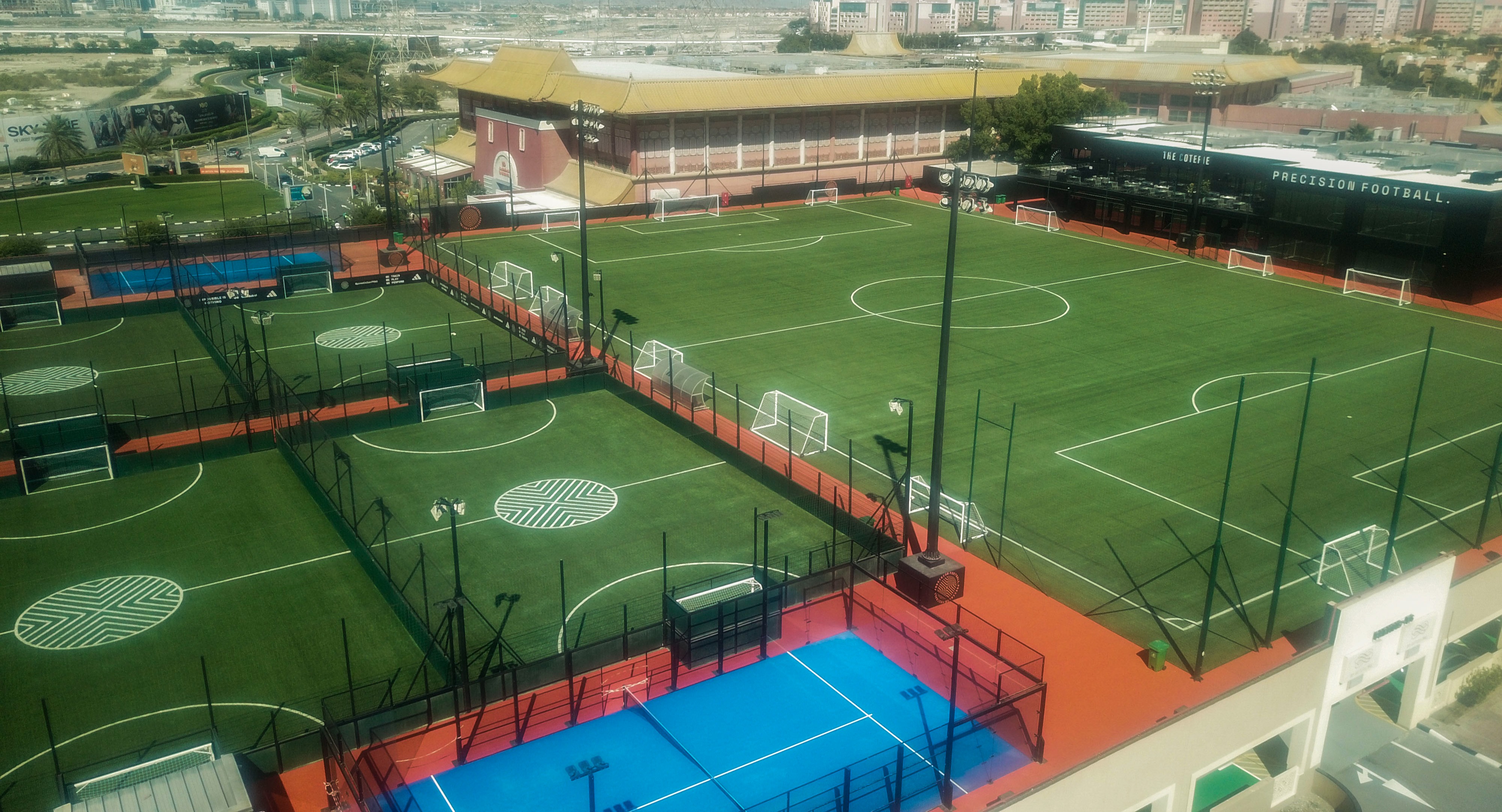Padel @ Precision Football padel courts