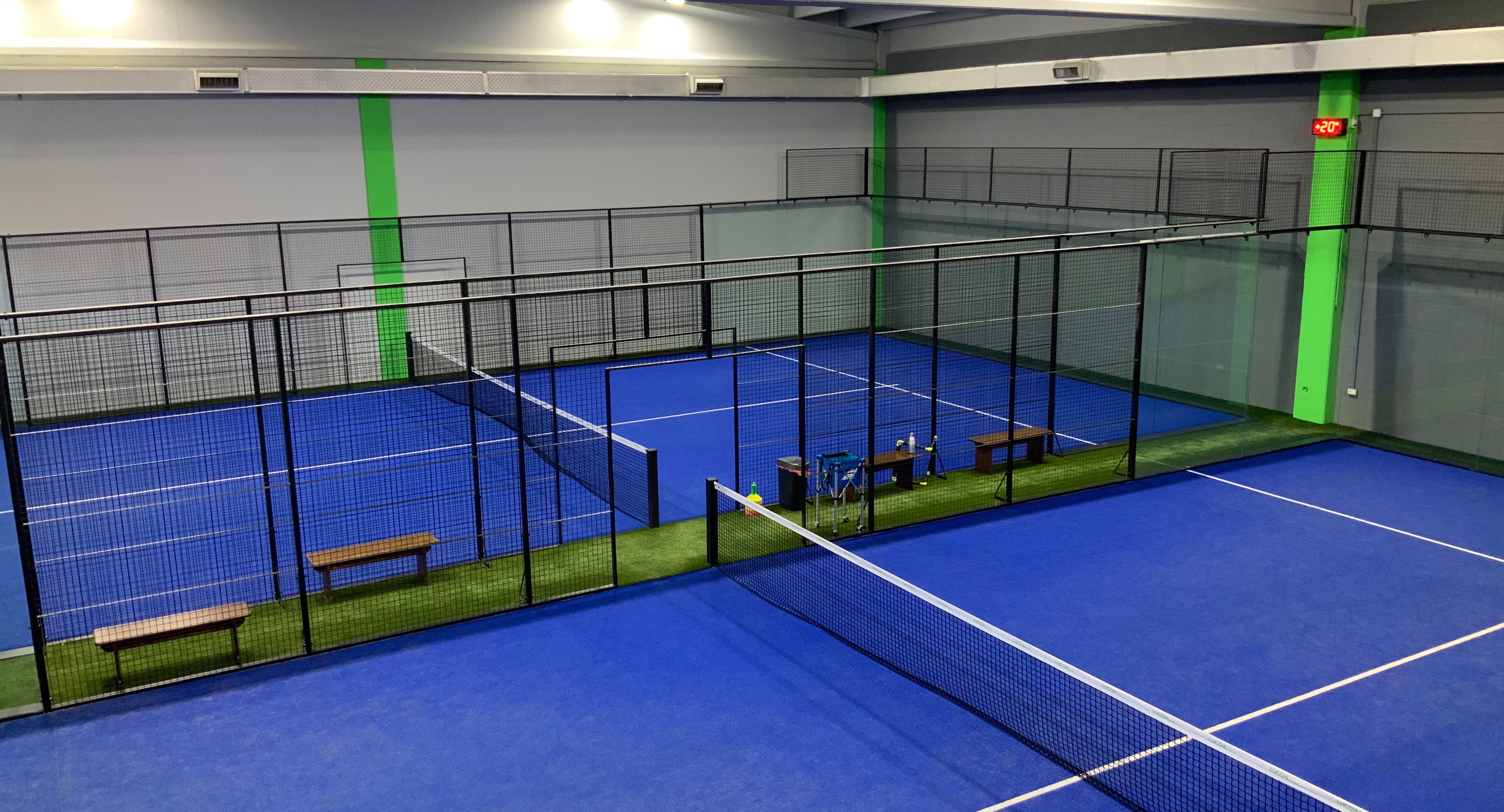 Campi e struttura di APM PADEL OMEGNA