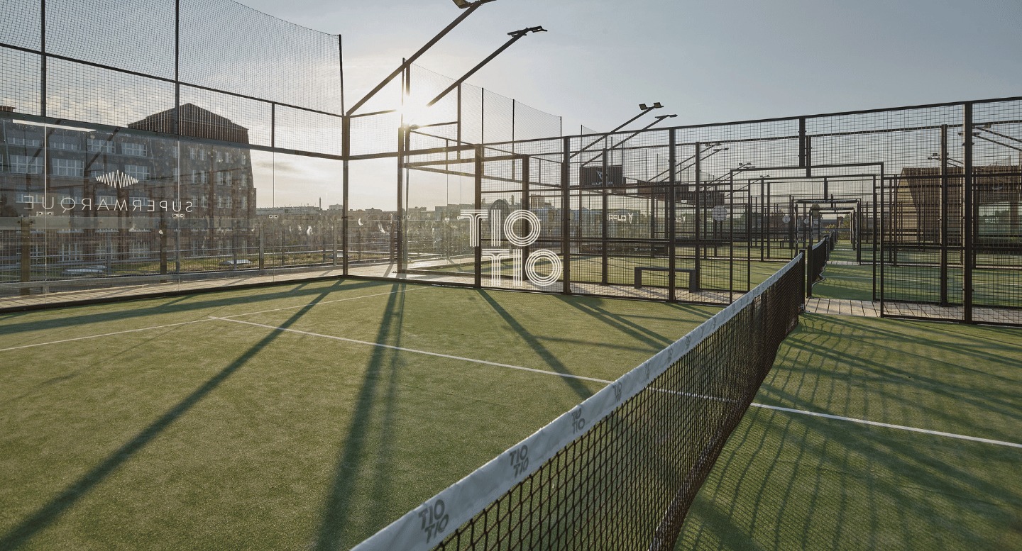 TIO TIO Rooftop padel courts