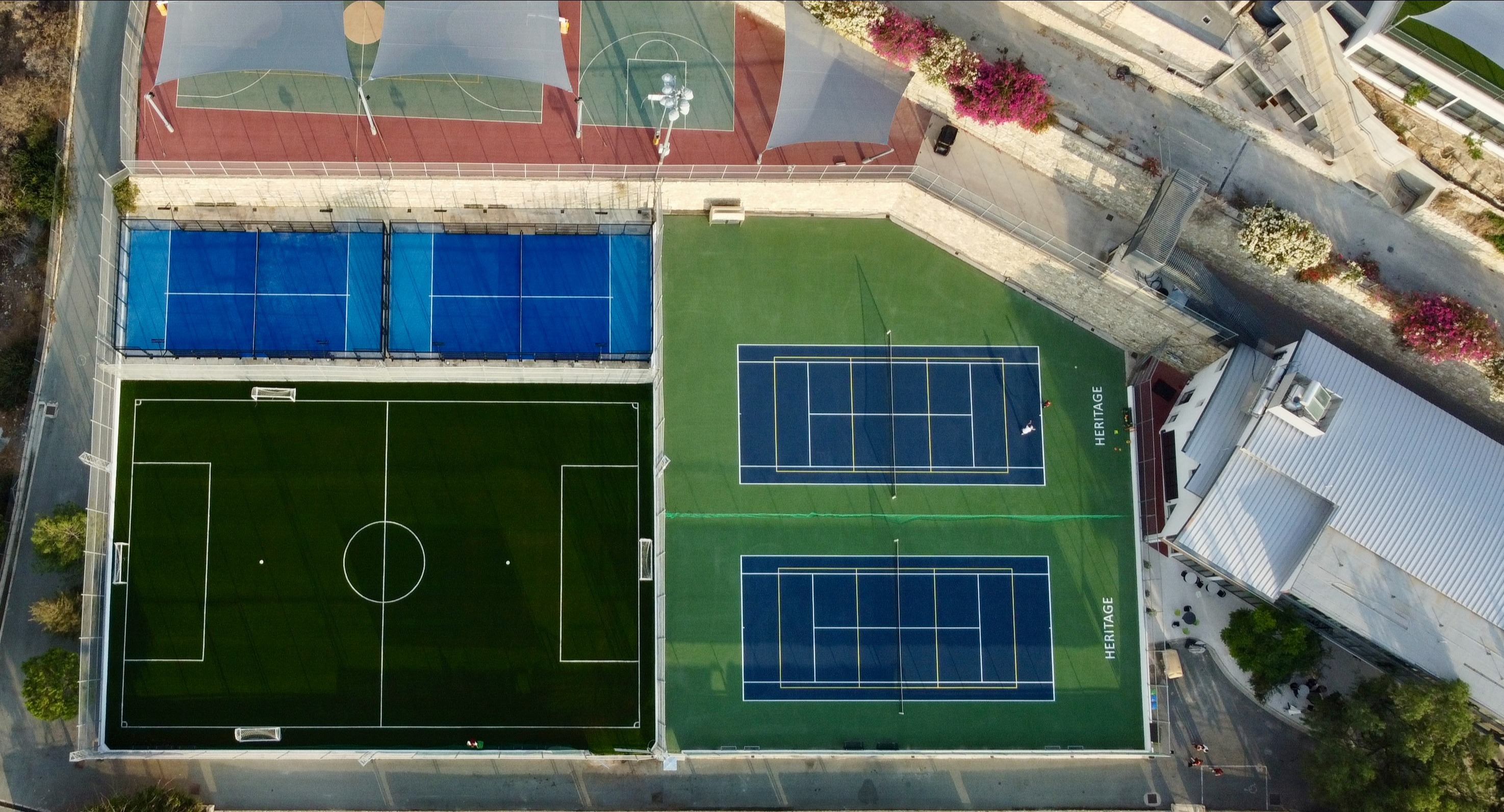 Heritage Sports padel courts