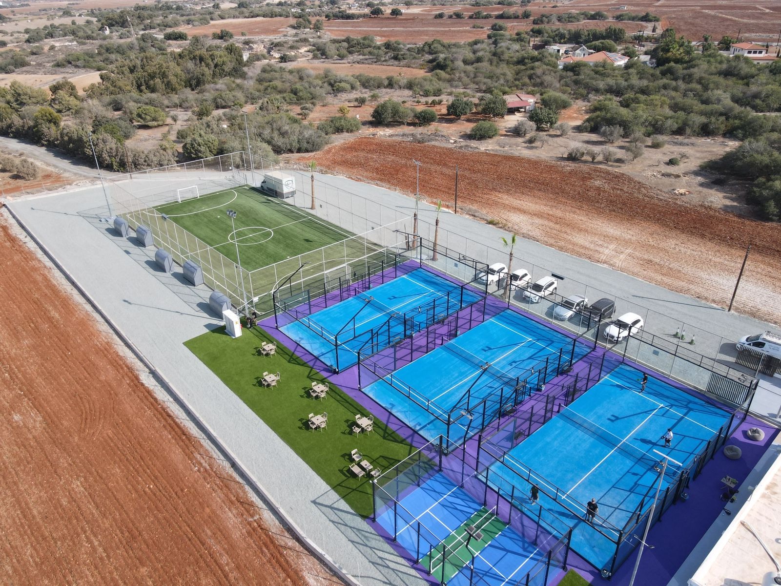 Ballers Club Cyprus padel courts
