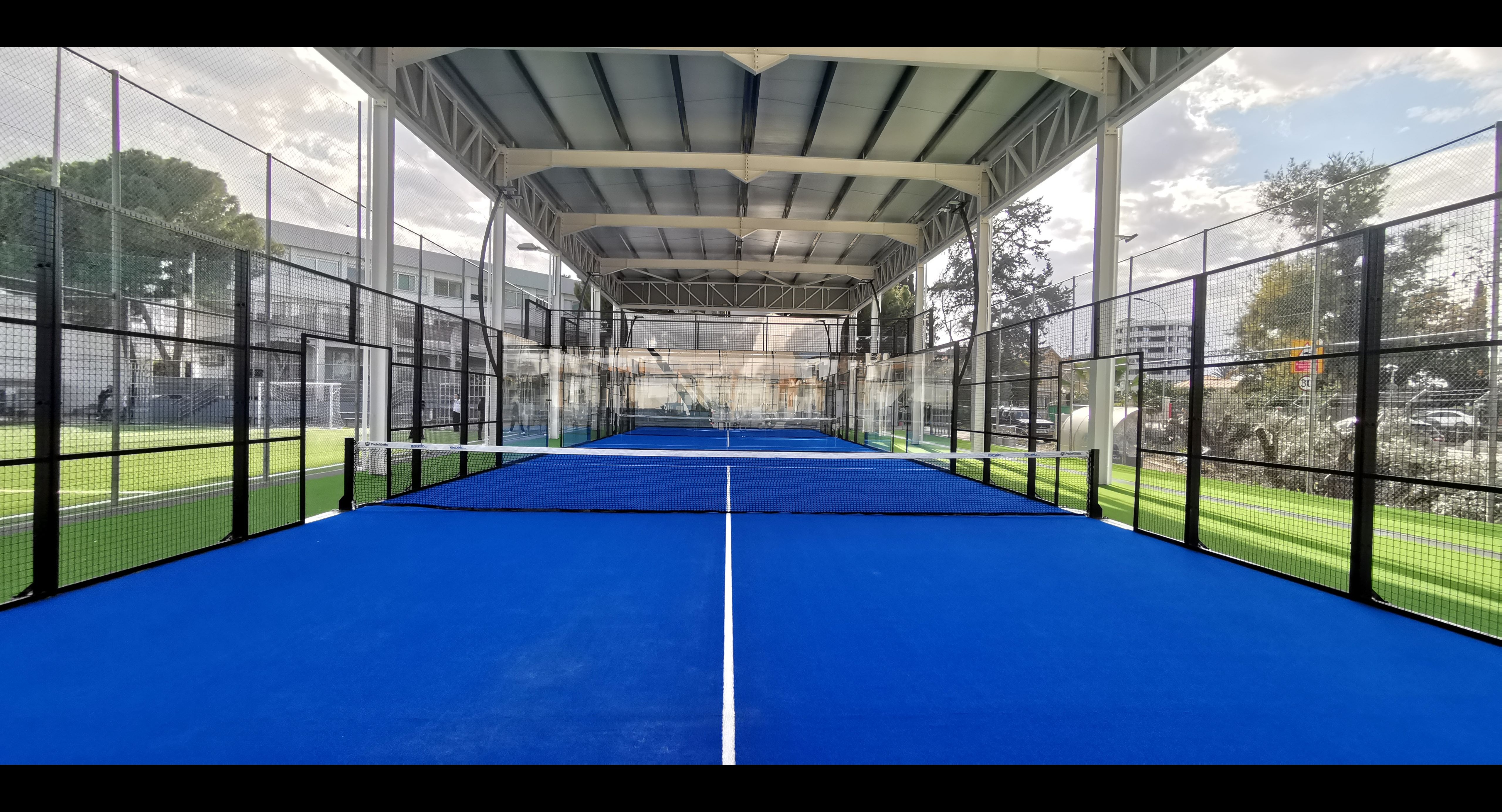 The GCS Sports Centre padel courts