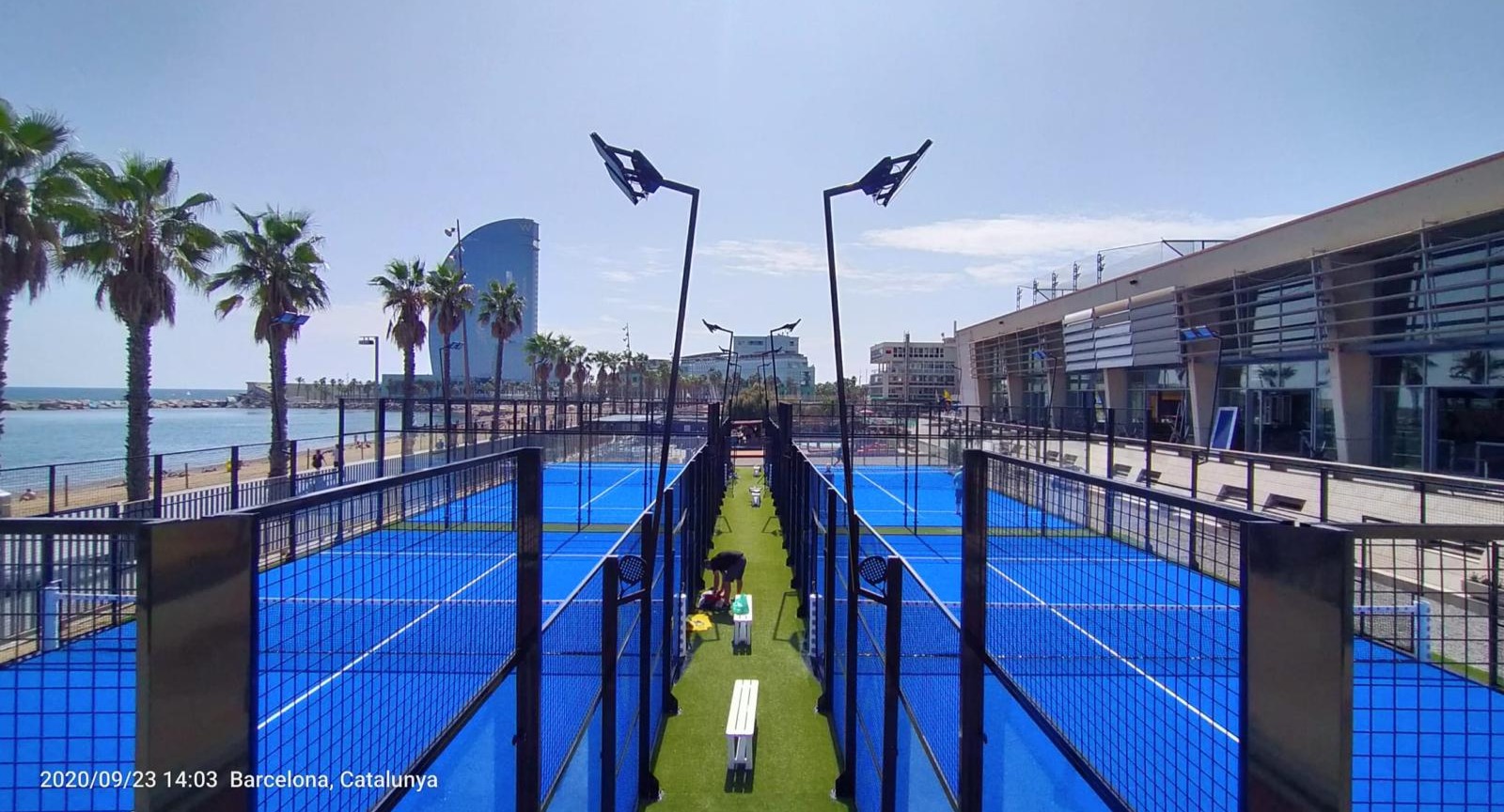CLUB NATACIÓ BARCELONA padel courts