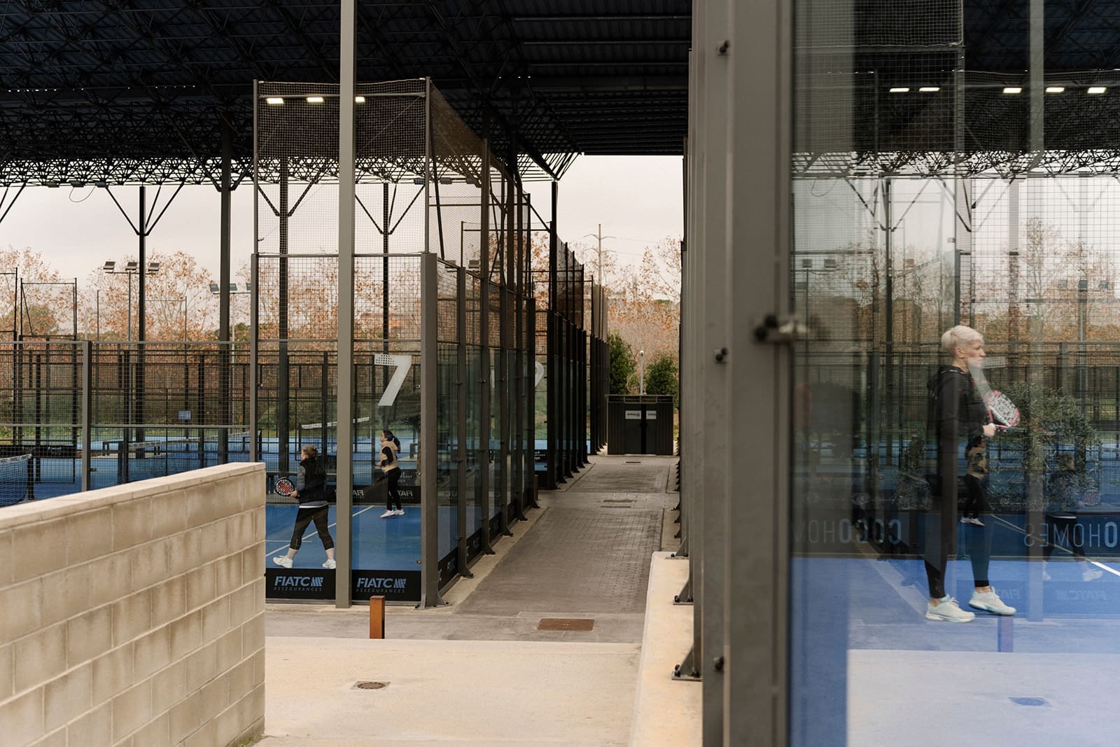 Aurial Augusta Sant Cugat padel courts