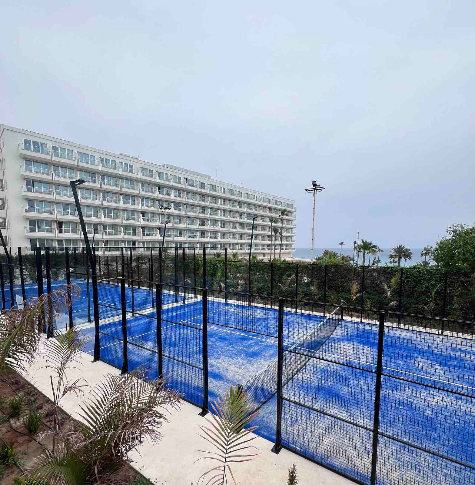 Sunrise Beach Hotel padel courts