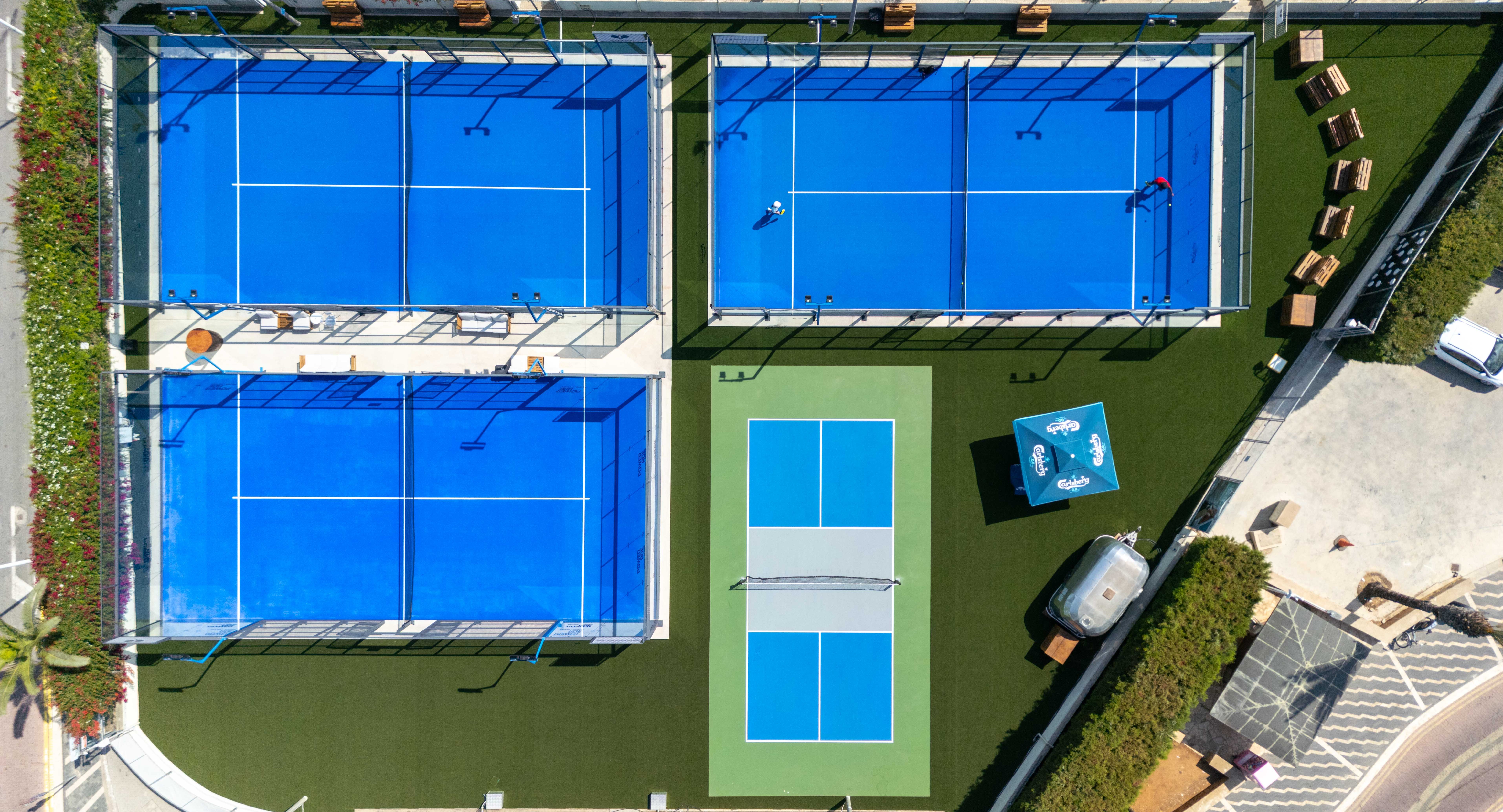 Capo Bay Padel & Pickleball Club padel courts