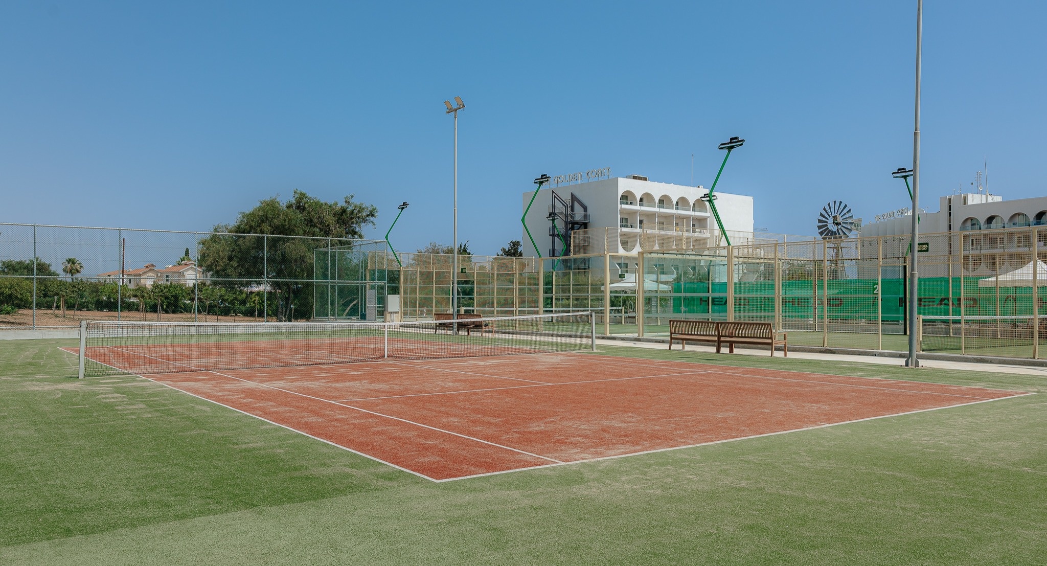 Golden Coast Padel & Tennis, Protaras padel courts