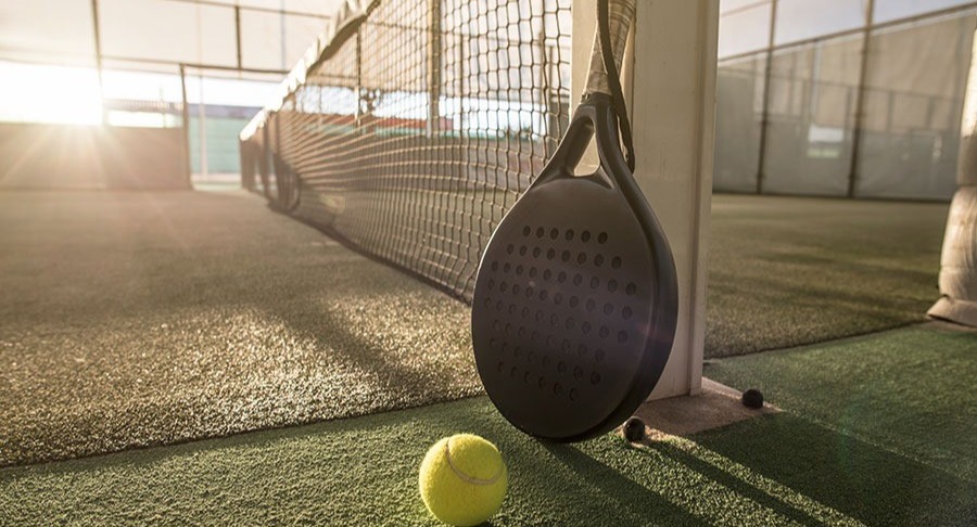 The Hive London padel courts