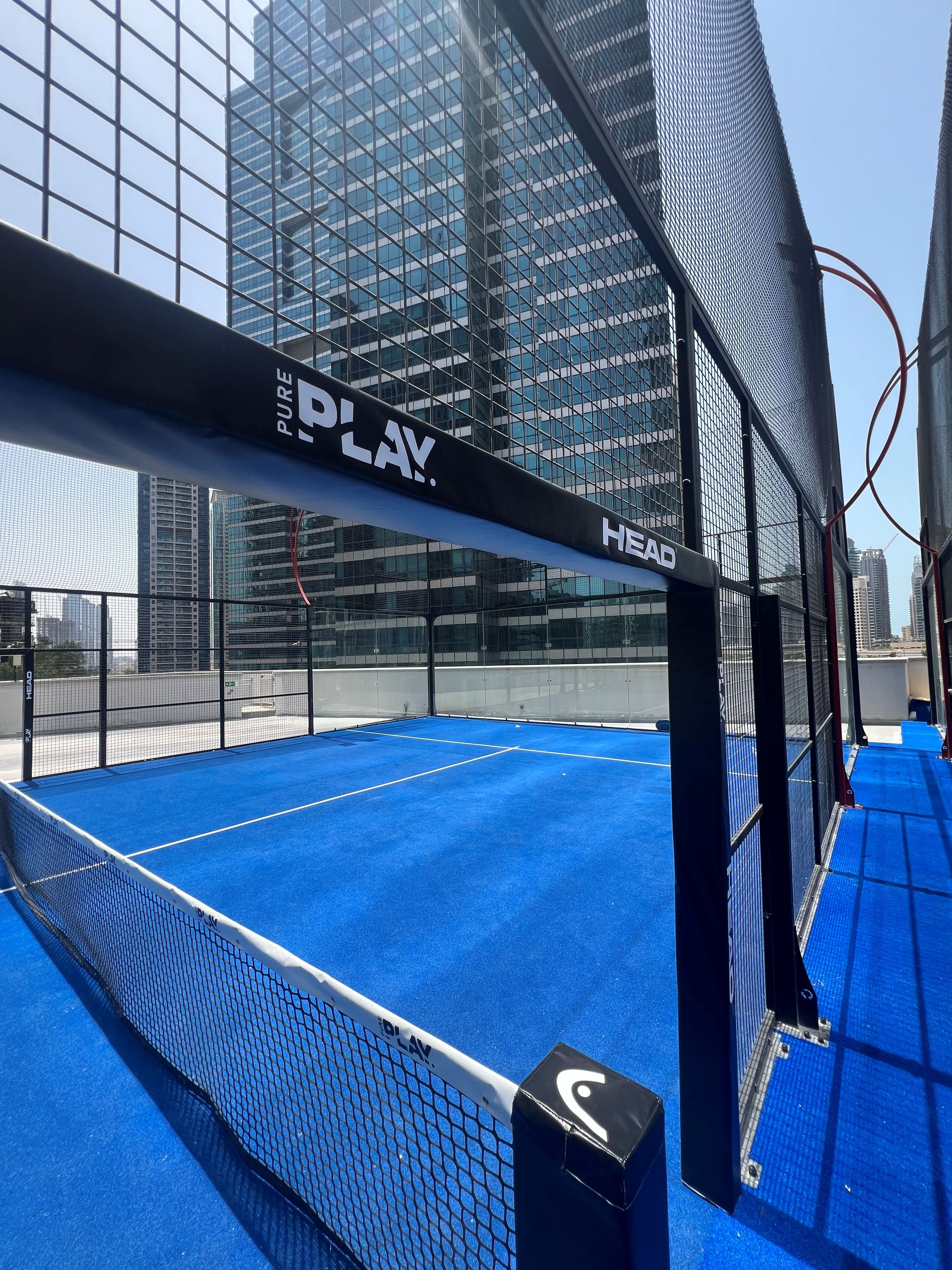 Pure Play TAJ JLT padel courts