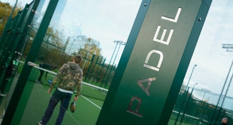 The Hive London padel courts